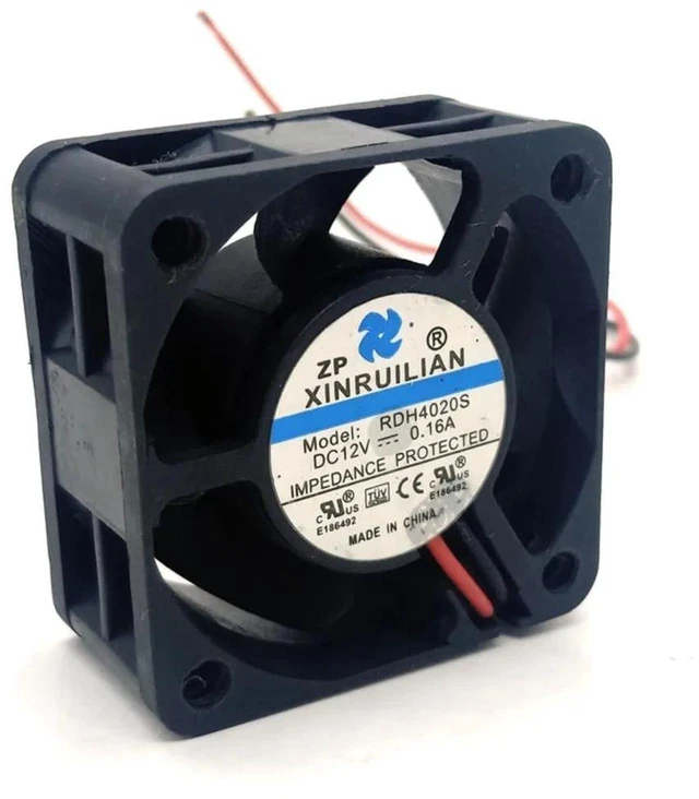 Main image of RDH4020S 40mm 4020 DC12V 0.12A Ultra Quiet Cooling Fan, 4cm Replacement Fan for Xinlian Rui, Small Electronic Equipment Ventilation Heat Dissipation Fan