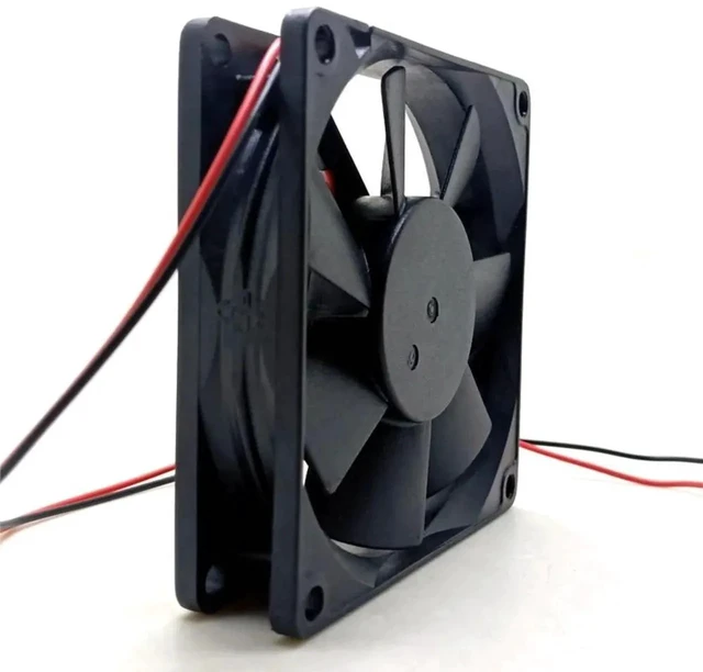 Alt view image 2 of 2 - AD0805HB-C71 80x25mm 80mm Cooling Fan, DC 5V Dual Ball Bearing Axial Fan Replacement for PC Case, USB Powered Devices, Industrial Control Equipment Heat Dissipation