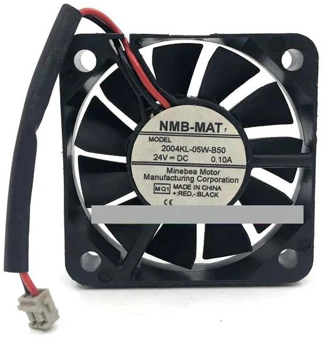 Main image of 2004KL-05W-B50 5cm Axial Cooling Fan, DC 24V 0.1A Industrial Replacement Fan for Frequency Inverter, Converter, CNC Drive and Industrial Cabinet Heat Dissipation