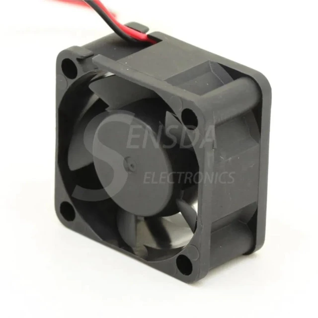 Alt view image 2 of 2 - D4020B12H 40x40x20mm 4020 4CM DC Brushless Axial Cooling Fan, DC 12V 0.17A 2-Pin Compact Replacement Fan for Electronic Housing, Router, Mini PC and Small Industrial Equipment Heat Dissipation