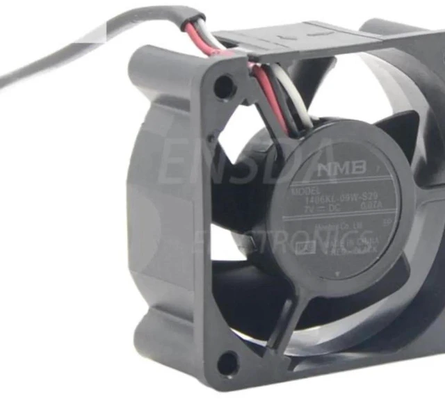 Main image of 1406KL-09W-S29 3515 35mm 3.5CM DC 7V 0.07A 3-Pin Miniature Axial Cooling Fan, Small Brushless Fan Replacement for Compact Electronic Devices, Routers and Mini Equipment Heat Dissipation
