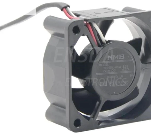 Alt view image 2 of 2 - 1406KL-09W-S29 3515 35mm 3.5CM DC 7V 0.07A 3-Pin Miniature Axial Cooling Fan, Small Brushless Fan Replacement for Compact Electronic Devices, Routers and Mini Equipment Heat Dissipation