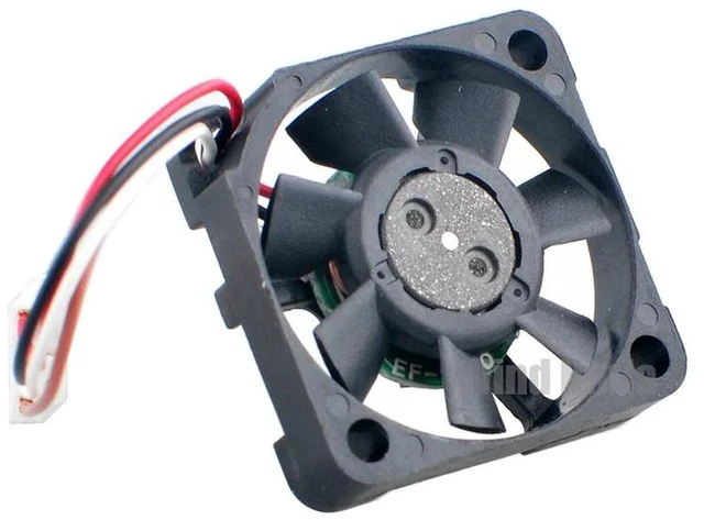 Alt view image 2 of 2 - MF17B05P Ultra-Thin Mini Cooling Fan, 17x17x4mm 1.7cm DC5V 0.08A 4-Pin 4-Wire Brushless Axial Fan, Replacement Micro Fan for Drones, Small Embedded Devices and Tiny Electronic Equipment