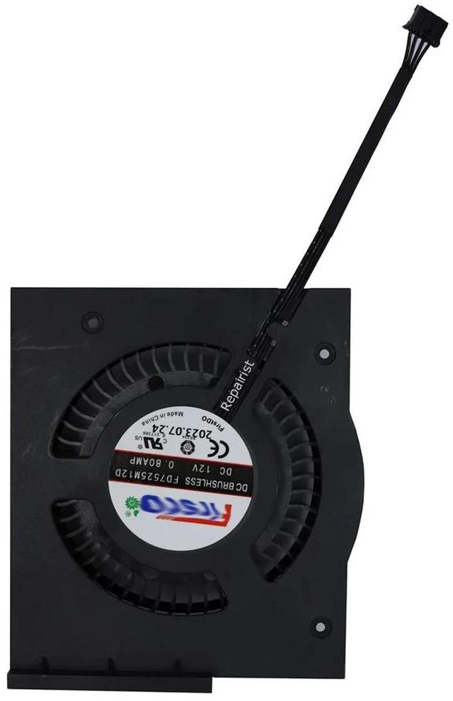 Main image of FD7525M12D Graphics Card Cooling Fan, VGA Video Card Cooler Replacement Fan, Compatible with Arc A750 8GB, GPU Radiator Fan for Arc A750 8G Graphics Card Heat Dissipation