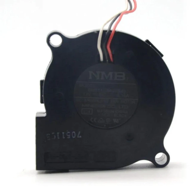 Main image of 5015 50mm DC Blower Cooling Fan, DC12V 0.16A High Efficiency Turbine Blower, Replacement Fan for BM5115-04W-B49, Server Equipment Heat Dissipation