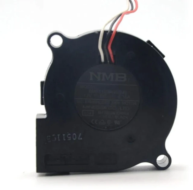 Alt view image 2 of 2 - 5015 50mm DC Blower Cooling Fan, DC12V 0.16A High Efficiency Turbine Blower, Replacement Fan for BM5115-04W-B49, Server Equipment Heat Dissipation
