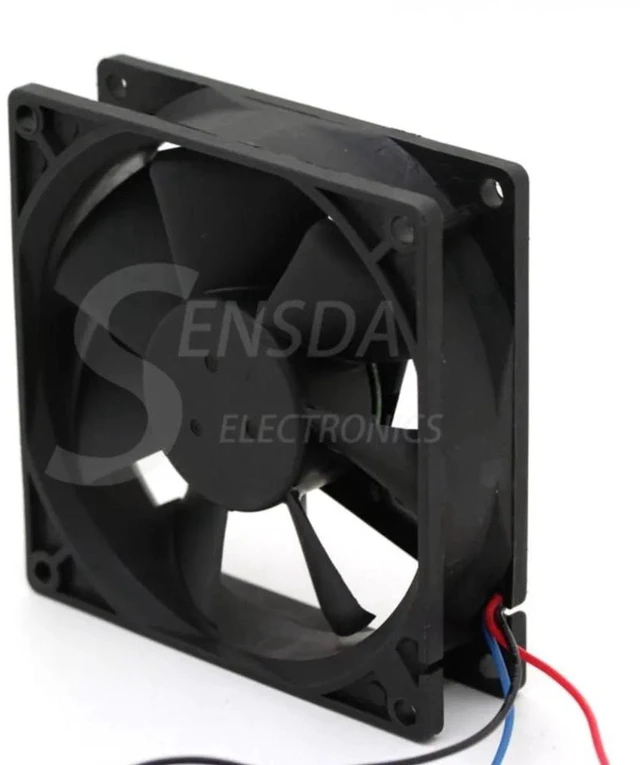Alt view image 2 of 2 - 92mm 9CM DC48V Axial Cooling Fan, 9025 90×90×25mm 0.14A 3-Wire Fan, Replacement Fan for AFB0948HH, Server, Inverter Industrial Heat Dissipation