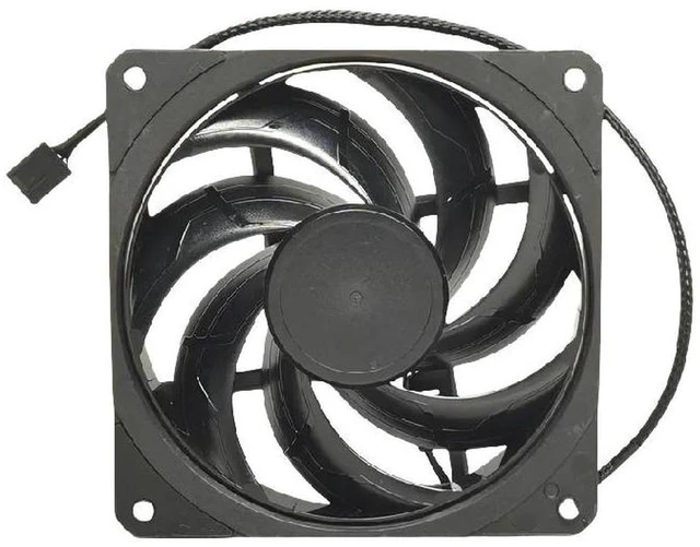 Main image of 120x120x25mm Dual Ball Bearing PWM Cooling Fan, DC12V 0.3A 2000RPM 55CFM 4-Pin Ultra Quiet Fan with 28cm Cable, Replacement CPU Fan Suitable for PC and Server Heat Dissipation