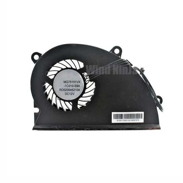 Alt view image 2 of 2 - MG75151VX-1C010-S9A DC12V CPU Cooling Fan Replacement for NUC 12 Extreme DCMI7 Computer, 70x70x15mm 4-Pin PWM Blower Fan, Laptop Mini PC Cooling Repair Part