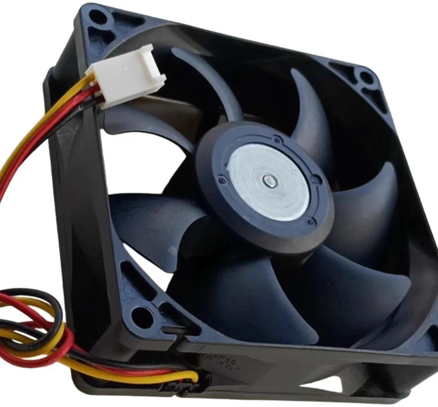 Main image of U80T12MMA7-52 8025 8cm Axial Silent Cooling Fan DC12V 0.08A 3-Wire Hydraulic Bearing Fan 80x80x25mm Replacement Fan for PC Case, Industrial Equipment Ventilation