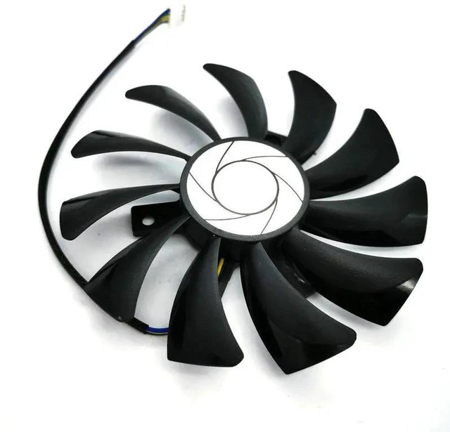 Main image of HA9010H12SF-Z 85mm 4-Pin PWM Graphics Card Cooling Fan, VGA GPU Cooler Replacement Fan for RX460 4GB, P106, GTX960, GTX1060 AERO ITX 3G 6G OC Gaming Video Card Heat Dissipation