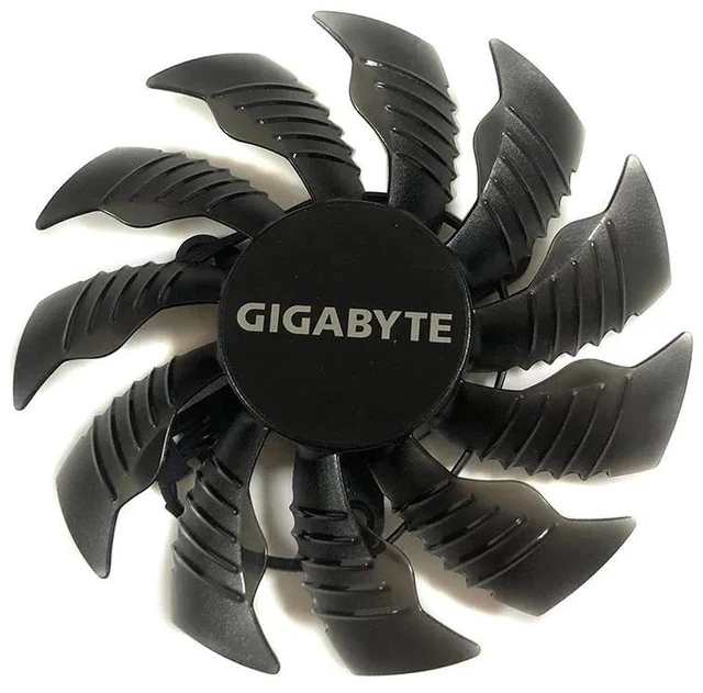 Alt view image 2 of 2 - PLA09215S12H 4-Pin PWM Graphics Card Cooling Fan VGA GPU Replacement Cooler for GTX960, GTX970 MINI-ITX, R7 360 2GB Gaming Video Cards, DC12V Fan for Graphics Card Heat Dissipation