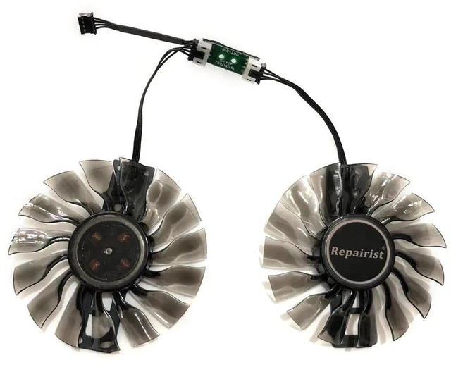 Main image of GA92S2H FD9015H12S Graphics Card Cooling Fan, 2 Units/Set GPU Replacement Cooler Fan for GeForce GTX 1060, GTX 1060 Super JetStream, VGA Video Card Fan for GPU Heat Dissipation