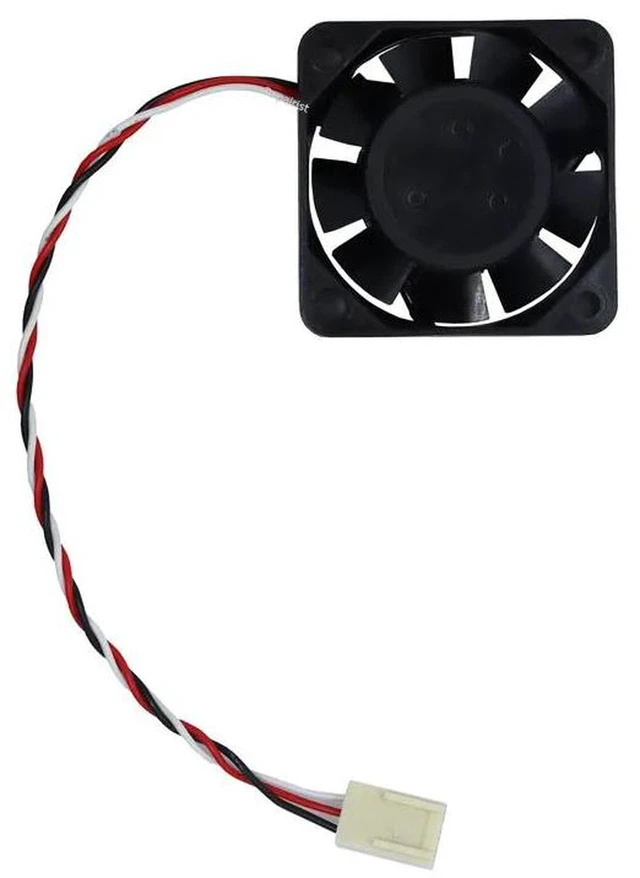 Alt view image 2 of 2 - 1604KL-04W-B49 Replacement 4010 Axial Cooling Fan, DC12V 0.1A 40x40x10mm 4CM 3-Wire Dual Ball Bearing Silent Brushless Fan for Computer CPU, Mini PC Case, Inverter Compact Equipment Heat Dissipation