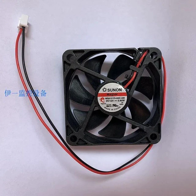 Main image of HA60151V4-000C-999 Replacement 6015 Axial Cooling Fan, DC12V 0.90W 6CM 60x60x15mm Silent Magnetic Levitation Brushless Fan for Mini PC, Power Supply, Small Enclosed Electronics Heat Dissipation