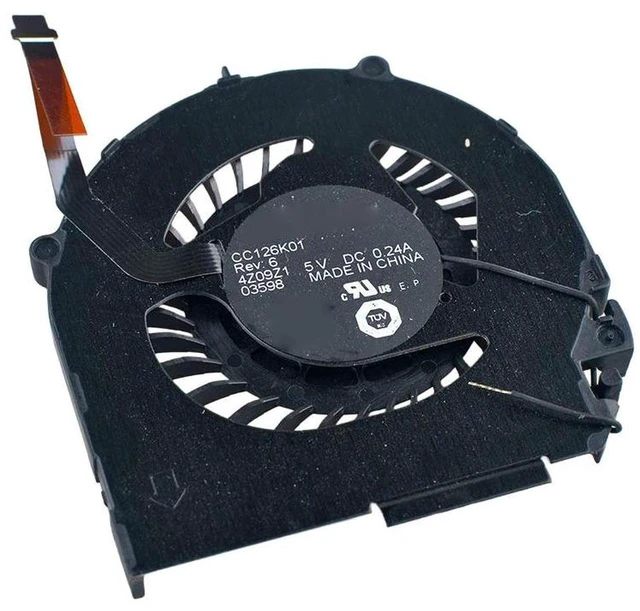 Main image of 04X3829 / 0C54435 / CC126K01 / 00HN743 Replacement Laptop CPU Cooling Fan, DC5V 0.24A Slim Notebook Fan for Lenovo ThinkPad X1 Carbon Gen 3 (20BT 20BS, 2014/2015 Models), Built for CPU Heat Dissipatio