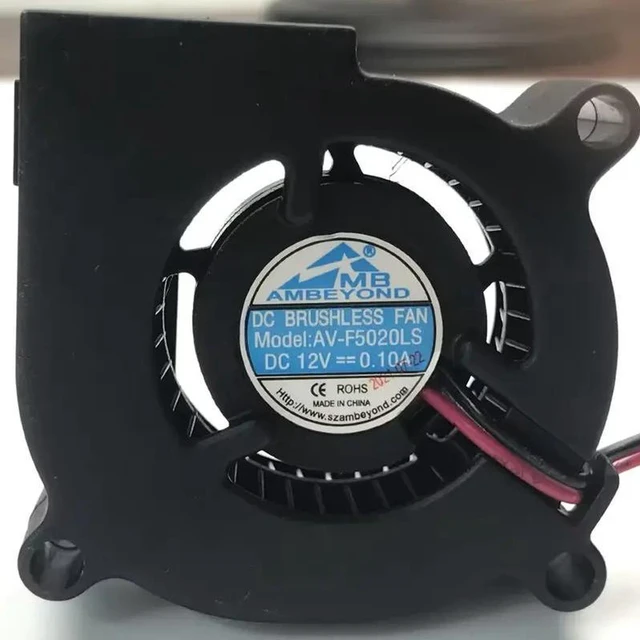 Alt view image 2 of 2 - AV-F5020LS Silent 5cm Cooling Fan, 50x50x20mm Low Noise Humidifying Fan for Projectors, Humidifiers, Stable Airflow Improves Heat Dissipation Performance