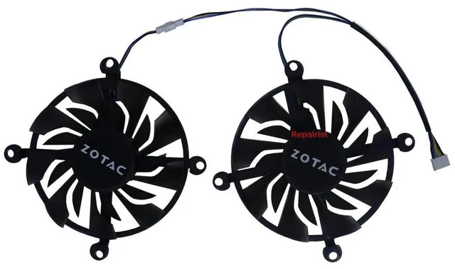 Main image of GA92S2H GPU Cooling Fan 2 Units/Set, 92mm VGA Replacement Fan for GTX1060-6GD5, P106-100 6G, GTX950-2GD5 HA, GTX960-4GD5 HB Graphics Cards