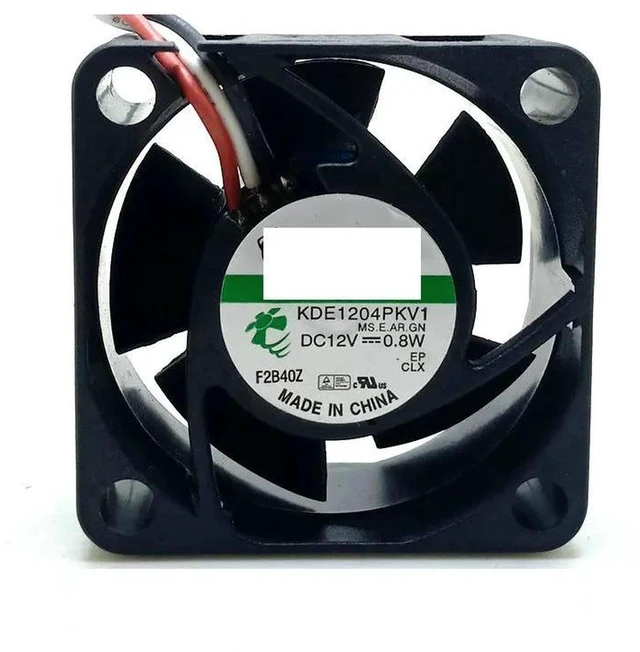 Main image of KDE1204PKV1 AR 4020 Axial Cooling Fan, 40x40x20mm 4CM DC12V 0.8W 3-Wire Fan with Alarm Signal Output, Replacement Fan for Switches, Power Supplies and Industrial Electronic Equipment