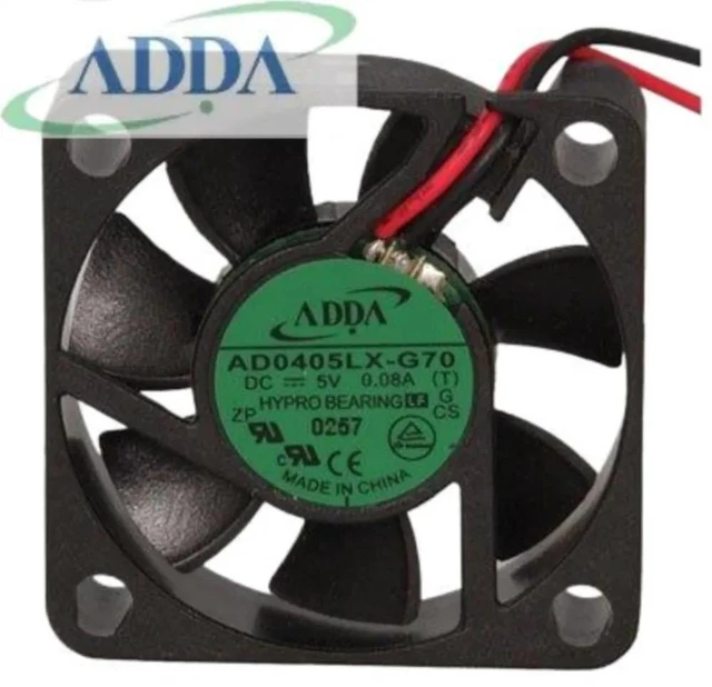 Alt view image 2 of 2 - KDE1204PKV1 AR 4020 Axial Cooling Fan, 40x40x20mm 4CM DC12V 0.8W 3-Wire Fan with Alarm Signal Output, Replacement Fan for Switches, Power Supplies and Industrial Electronic Equipment