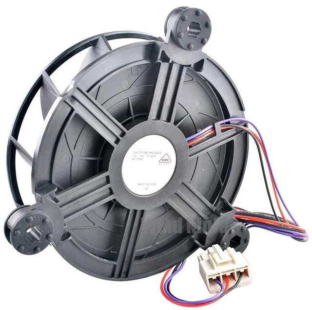 Main image of GW12E12MS1MB-52 DC12V 0.163A Axial Cooling Fan, Replacement Fan for Refrigerator & Freezer, Low Noise Brushless Fan for Fridge Cooling System Repair Replacement Part
