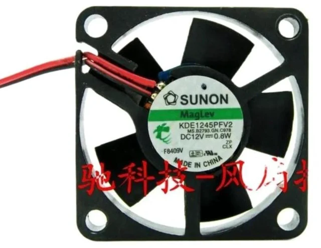 Alt view image 2 of 2 - U40X12MLZ7-52 4010 DC Cooling Fan, 40x40x10mm 4cm 3-Wire Axial Fan, DC 5V 0.17A Slim Mini Replacement Fan for Router, 3D Printer, Small Electronics Heat Dissipation