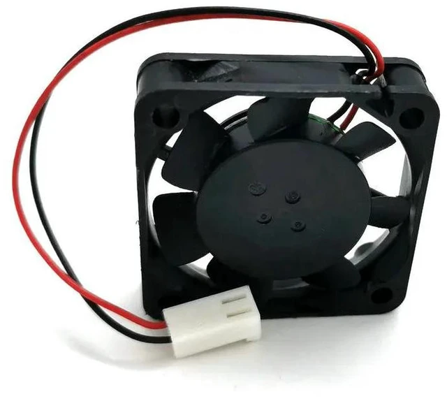 Alt view image 2 of 2 - U40X12MLZ7-53 4010 DC Cooling Fan, 40x40x10mm 4cm 3-Wire Axial Fan, DC 5V 0.17A Slim Mini Replacement Fan for Router, 3D Printer, Small Electronics Heat Dissipation