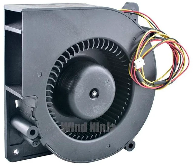 Alt view image 2 of 2 - D12F-12BM 120mm 12CM Centrifugal Blower Fan 120x120x32mm DC12V 0.83A 3-Pin Cooling Fan DG31-00011B Replacement, High Static Pressure Blower for Server, Printer Rack Industrial Heat Dissipation