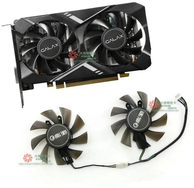 Main image of GA82S2H Graphics Card Cooling Fan Replacement for RTX 2060 SUPER MINI ELITE GPU, VGA Video Card Fan for RTX2060 Super Mini Elite Graphics Card Heat Dissipation Repair Part