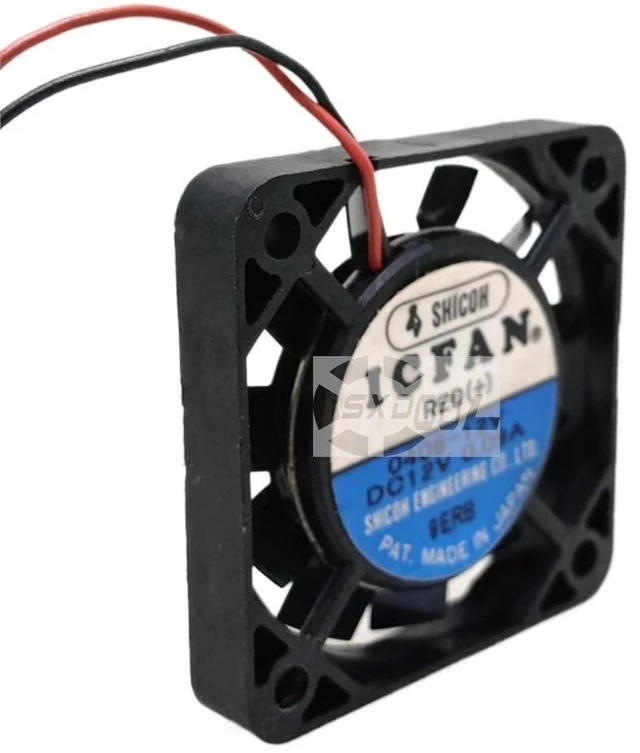 Main image of 40x6mm 0406 12V Ultra-Thin Metal Blade DC Brushless Cooling Fan, 6000RPM, 6.2CFM High Airflow Axial Fan Replacement for Audio Power Supply Compact Electronic Equipment Heat Dissipation