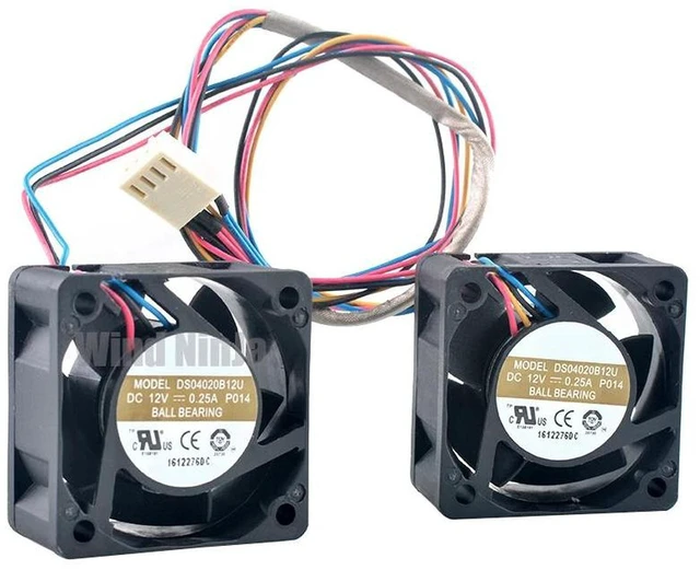 Alt view image 2 of 2 - FBL06A12M 6025 6CM DC Brushless Cooling Fan 60*60*25mm DC12V 0.14A 3-Wire Axial Fan Replacement for Server Inverter Industrial Electronic Equipment Heat Dissipation
