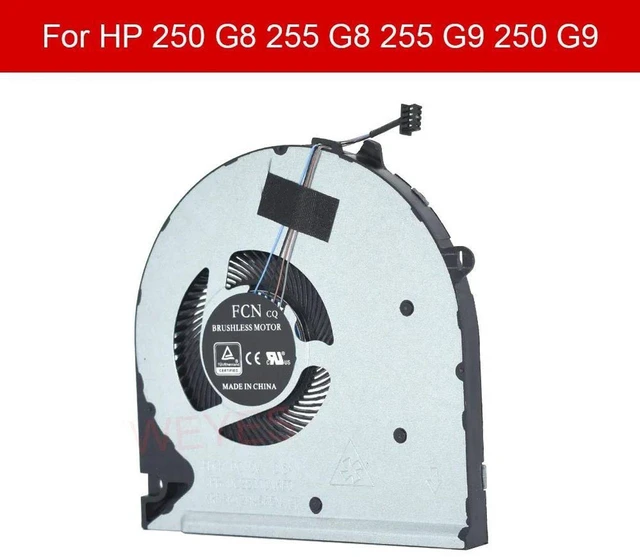 Main image of L52034-001 Laptop CPU Cooling Fan DC5V 4-Pin Replacement Fan for HP 15-DU 15S-DU0002TX 15-DW 15S-DY TPN-C139 Notebook CPU Cooler