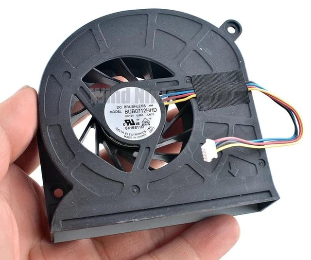 Alt view image 2 of 2 - 2 Pack BUB0712HHD CPU Blower Cooling Fan DC12V 0.62A 4-Pin Replacement Fan for ET2221A All-in-One Computer, AIO PC Internal CPU Heat Dissipation Repair Accessory