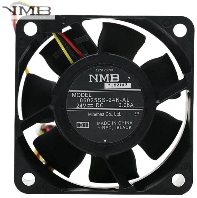 Main image of 06025SS-24K-AL 60mm 6025 DC Brushless Blower Cooling Fan DC24V 0.06A 4000RPM Quiet Centrifugal Fan Replacement for Small Cabinet, Printer, Compact Industrial Equipment Heat Dissipation