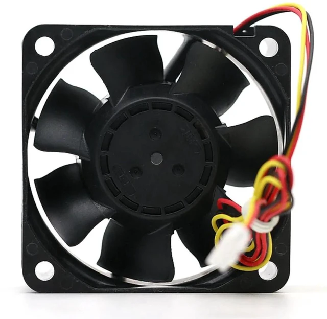 Alt view image 2 of 2 - 06025SS-24K-AL 6025 Centrifugal Blower Cooling Fan 60x60x25mm 6cm DC24V 0.06A 4000RPM Quiet Brushless Fan Replacement for Small Cabinet, Printer and Compact Industrial Equipment Heat Dissipation