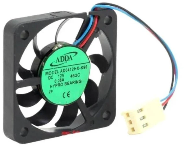 Main image of AD0412HX-K96 4006 40x40x6mm 4CM Ultra Thin Silent Cooling Fan, DC 12V 0.08A Brushless Axial Fan Replacement for Small Electronics, Router, Mini PC, Projector, Compact Device Heat Dissipation