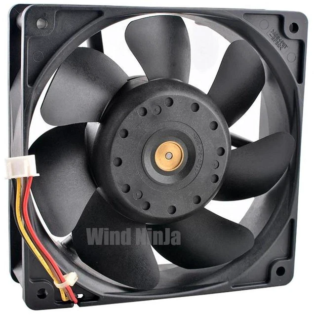 Main image of 9G1212P1G09 12038 120x120x38mm 120mm High Speed Cooling Fan, DC12V 0.83A 4-Pin Dual Ball Bearing Brushless Axial Fan Replacement for Server Chassis, CPU Industrial Heat Dissipation