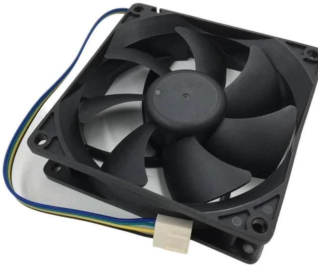 Main image of F129025BU 92mm PWM PC Cooling Fan, 92x92x25mm DC12V 0.38A 4-Pin Brushless Axial Fan Replacement for Computer CPU Cooler, PC Case Chassis Heat Dissipation