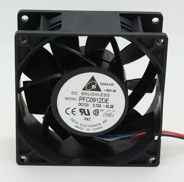 Alt view image 2 of 2 - KDE0503PEBX-8 3006 30x30x6MM Cooling Fan, DC5V 0.9W 3-Wire Brushless Axial Fan Cross Replace GM0503PEB1-8, Mini Silent Fan for Small Electronics, Router, Portable Device Heat Dissipation