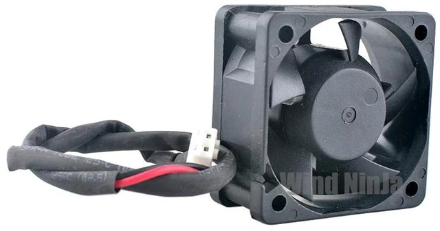 Alt view image 2 of 2 - U60T24MS11A7-53J25 6025 Axial Cooling Fan, 60×60×25mm 6cm DC24V 0.11A 3-Wire Brushless Fan, Replacement Fan for Inverter, Industrial Cabinet and Electronic Equipment Heat Dissipation