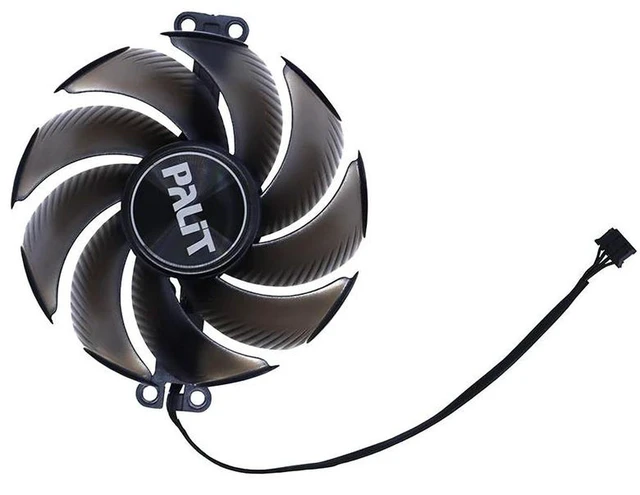 Alt view image 2 of 2 - TH9520B2H-PCB0 Graphics Card Cooling Fan, C-fan TH9520B2H-PCB0 GPU Fan Replacement for RTX 4070, 4070Ti, 4080, 4090, JetStream, GameRock OmniBlack Graphics Card Cooler
