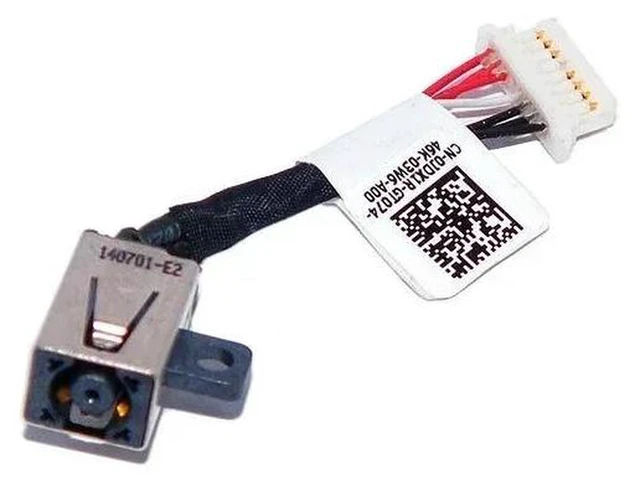 Alt view image 2 of 2 - Laptop DC Power Jack Cable, DC-IN Charging Port Replacement Cable for 5368, 5378, 5568, 7558, 7568, 7569, 7347, 7348, 7352, 7359 Notebook Power Connector Repair Part