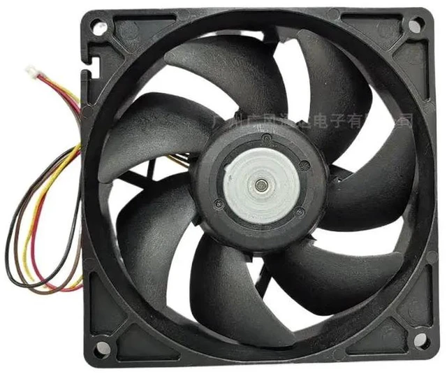 Alt view image 2 of 2 - T80T12MUA7-57 Projector Cooling Fan, DC 12V 0.25A Replacement Cooler Fan for EMP-270, EMP-280 Projectors, Internal Projector Heat Dissipation Repair Fan