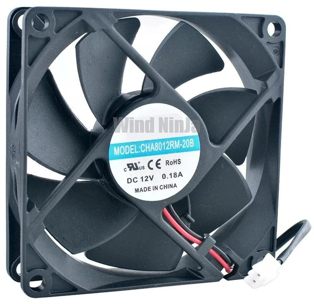 Alt view image 2 of 2 - LY 13525M12S ND1 135mm Computer Cooling Fan DC12V 0.35A 135×135×25mm 2-Pin Wire PC Case Fan High Airflow Quiet Chassis Cooling Fan for Desktop Computer Heat Dissipation