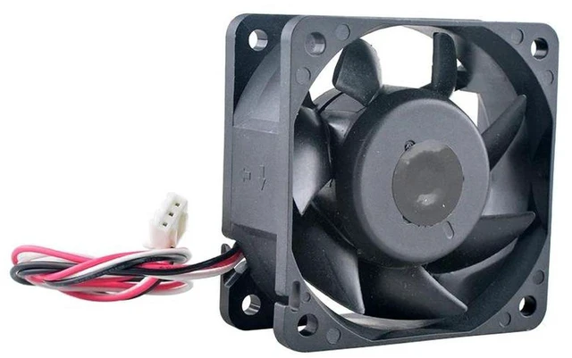 Main image of QFR0624EH 60mm Axial Cooling Fan 60×60×25mm 6CM DC24V 0.15A 3-Pin Brushless Fan Replacement Fan For Inverter C7162596DD Electronic Components Industrial Equipment Heat Dissipation Fan