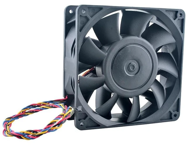 Alt view image 2 of 2 - ACP-14050B-24PWM 140x140x50mm 14cm High Speed Axial Cooling Fan DC24V 1.30A 2-Pin 140mm Fan Replacement for Server, Inverter & Power Supply Industrial Cabinet Heat Dissipation Repair Part