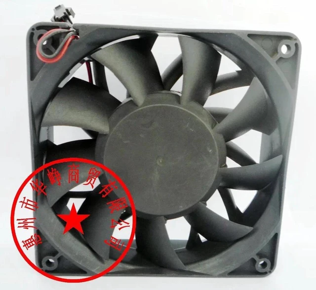 Main image of PSD2412PMB1 12038 12CM Axial Cooling Fan 120×120×38MM DC24V 19.5W 2-Wire High Power Fan Replacement for Desktop PC, Industrial Cabinet & Power Equipment Heat Dissipation Repair Part