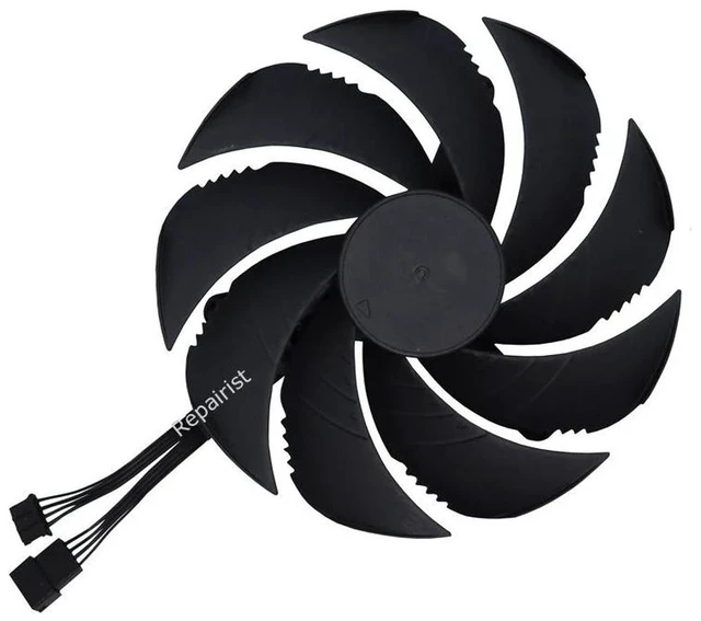 Alt view image 2 of 2 - BFB0812H 8015 80x80x15mm 80mm Blower Cooling Fan, DC 12V 0.36A 3-Wire Centrifugal Fan, 8CM Drum Auxiliary Replacement Fan for Industrial Equipment, Cabinet Heat Dissipation