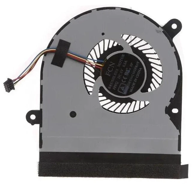 Alt view image 2 of 2 - Replacement Laptop CPU Cooling Fan DFS501105PR0T DC5V 0.5A 4-Pin 4-Wire, Notebook Cooler Fan for ASUS TP500, TP500L, TP500LN, TP500LA Series Laptop Internal Cooling Fan Replacement Part