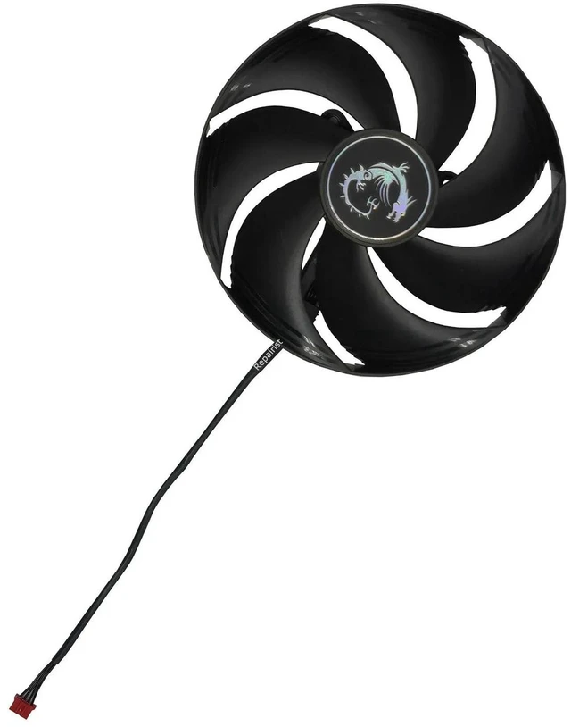 Alt view image 2 of 2 - RLF35-8/12N/2ML 50x50x15mm 5CM 3-Wire Cooling Fan DC12V, 235mA 2.8W / 300mA 3.6W Optional Axial Fan for Industrial Electronic Equipment Heat Dissipation Replacement Fan